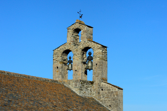 Église Saint-Fructueux de Llo, Pyrenees Oriental,France.
