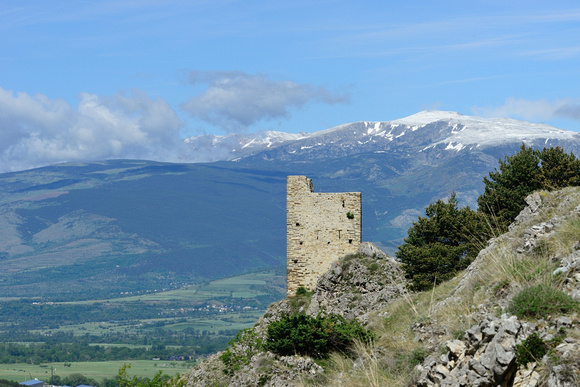 Tower at Llo, Pyrenees Oriental,France.