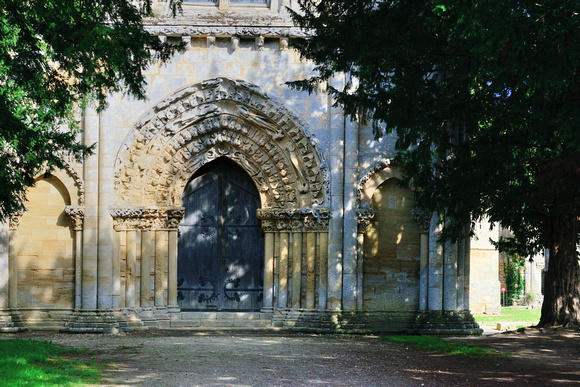 Abbaye Saint-Maurice de Blasimon,Gironde, France.