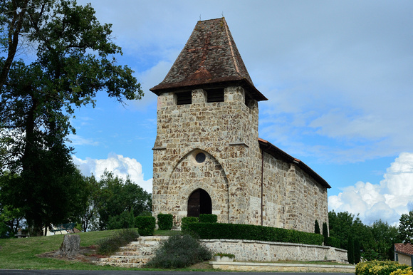 Eglise de St André de Double, Dordogne, France