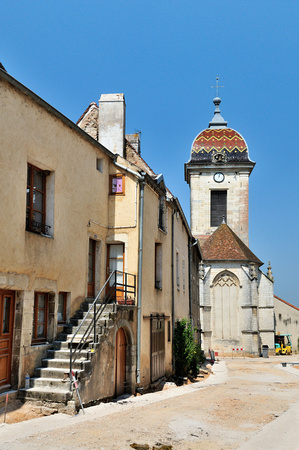 Church of Saint-Hilaire Pesmes,Haute-Saône.