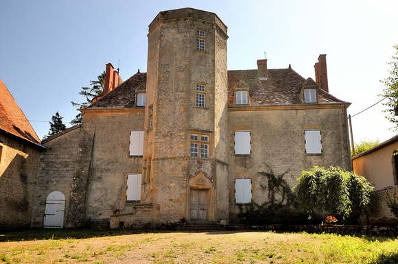Oyé, Château de Chaumont (Saône-et-Loire), France.