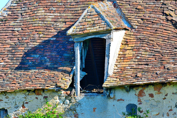 Old Farm cottage at Rosnay, now demolished,  ,Indre,France