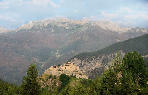Chateau Queyras, Queyras National Park, Hautes-Alpes ,France.