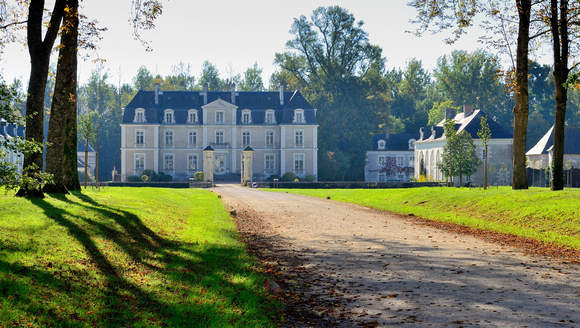 Parc du Château de Lathan, Noyant-Villages, France